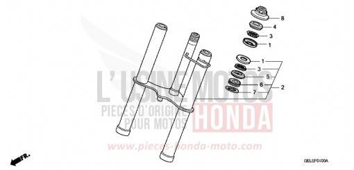 FRONT FORK CRF50F7 de 2007